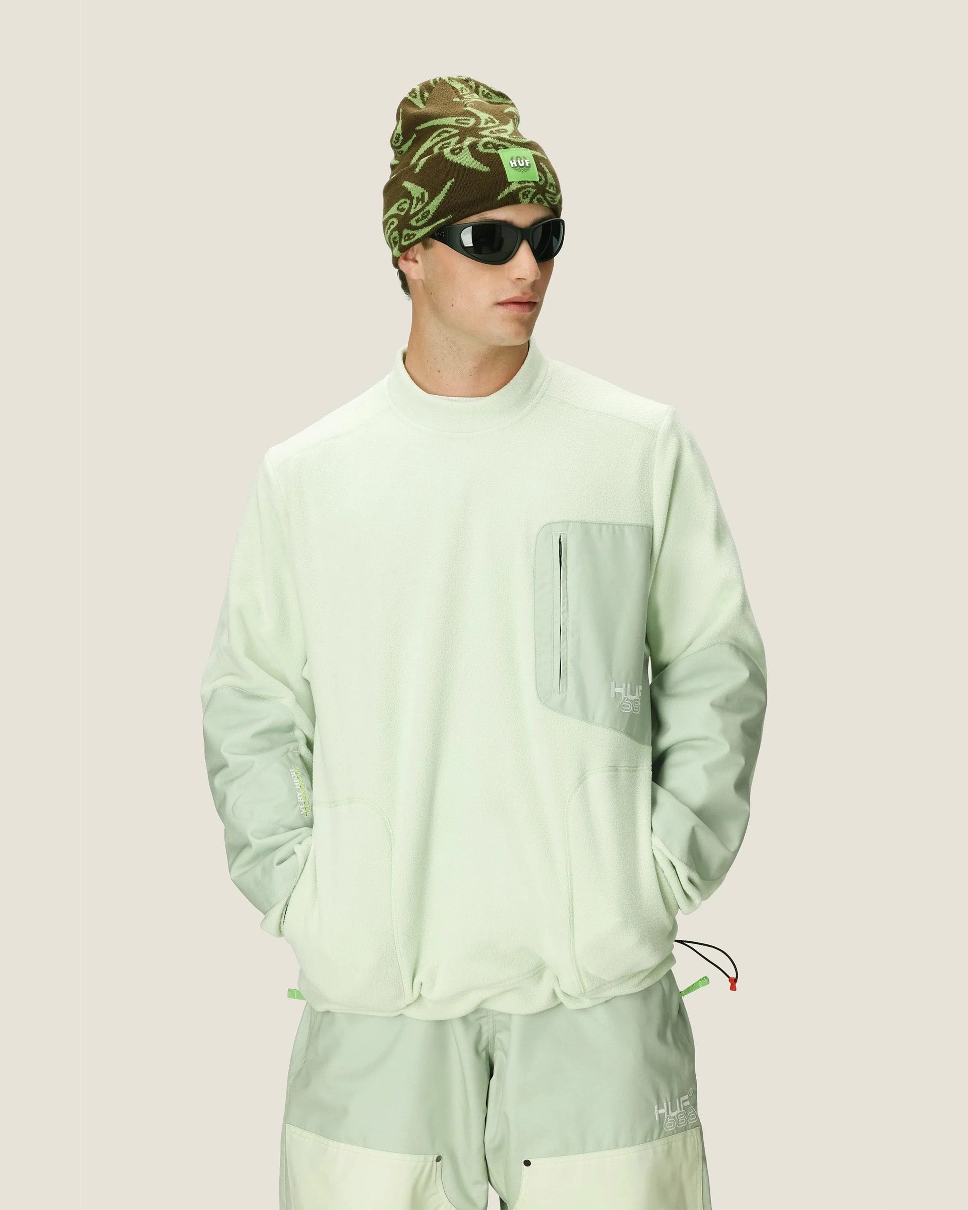 686 Men's HUF Fleece Crewneck