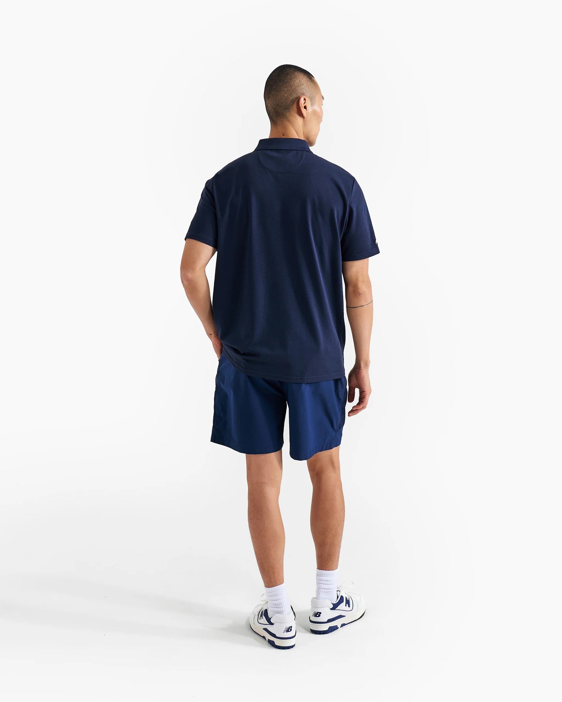 Malbon Cooper Core Polo - Navy