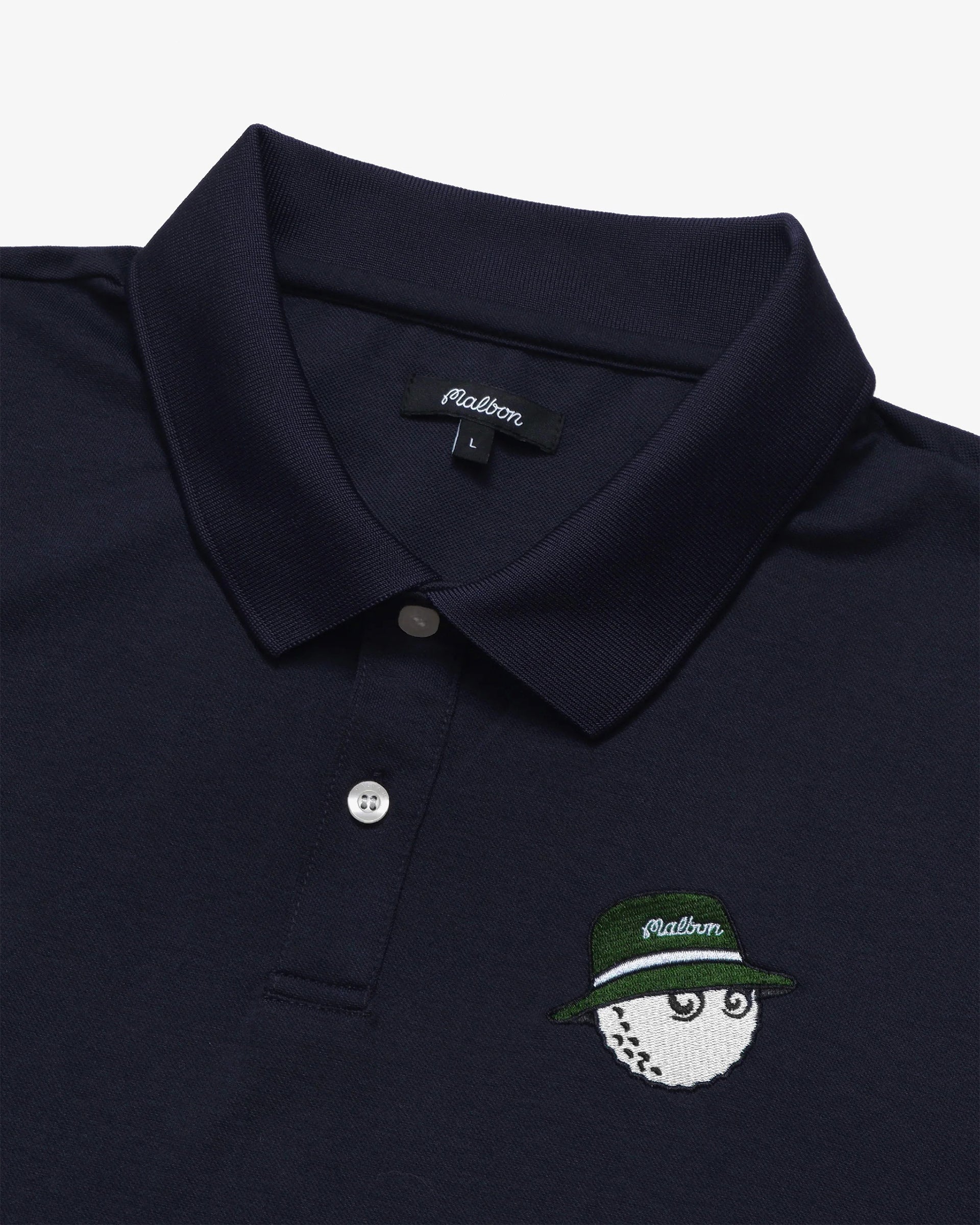 Malbon Cooper Core Polo - Navy