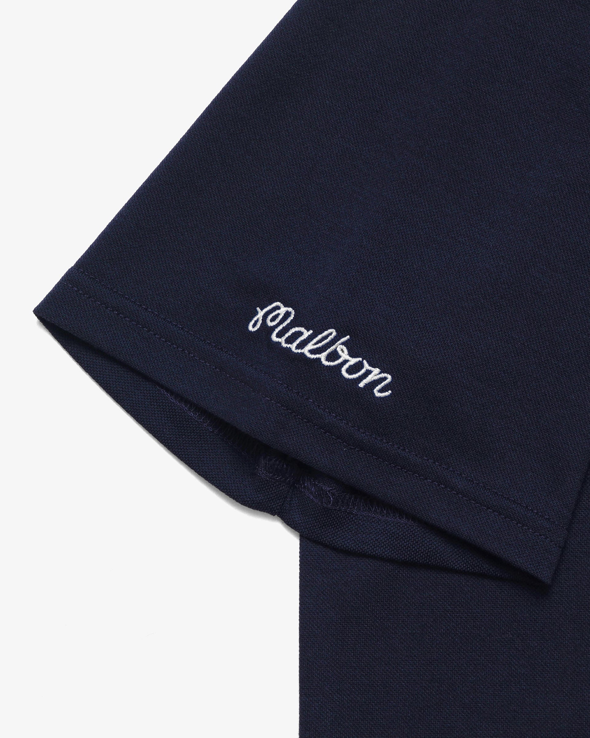 Malbon Cooper Core Polo - Navy