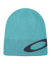 Oakley Ellipse Ribbed Beanie - Swimming Pool Blue