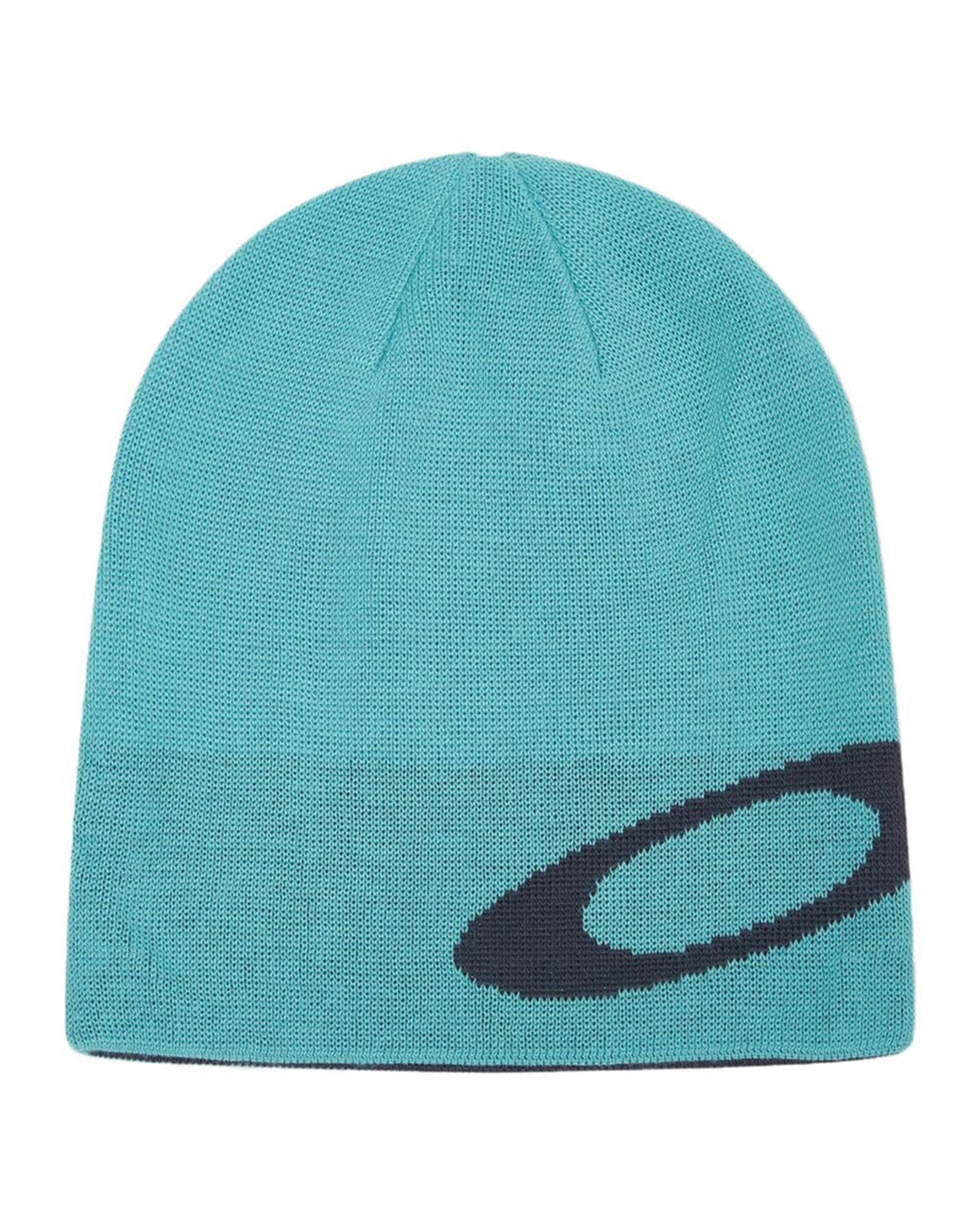 Oakley Ellipse Ribbed Beanie - Swimming Pool Blue