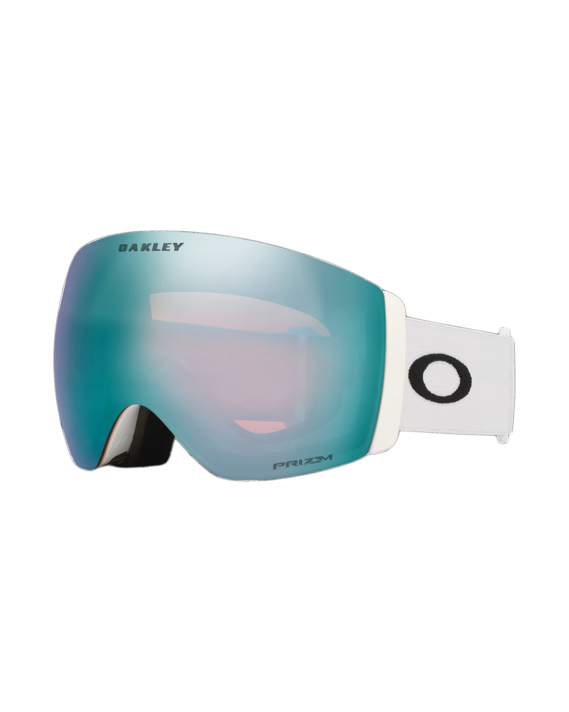 Oakley Flight Deck Pro L Snow Goggles - Prizm Snow Sapphire Iridium Lenses/Matte White Strap (Large)