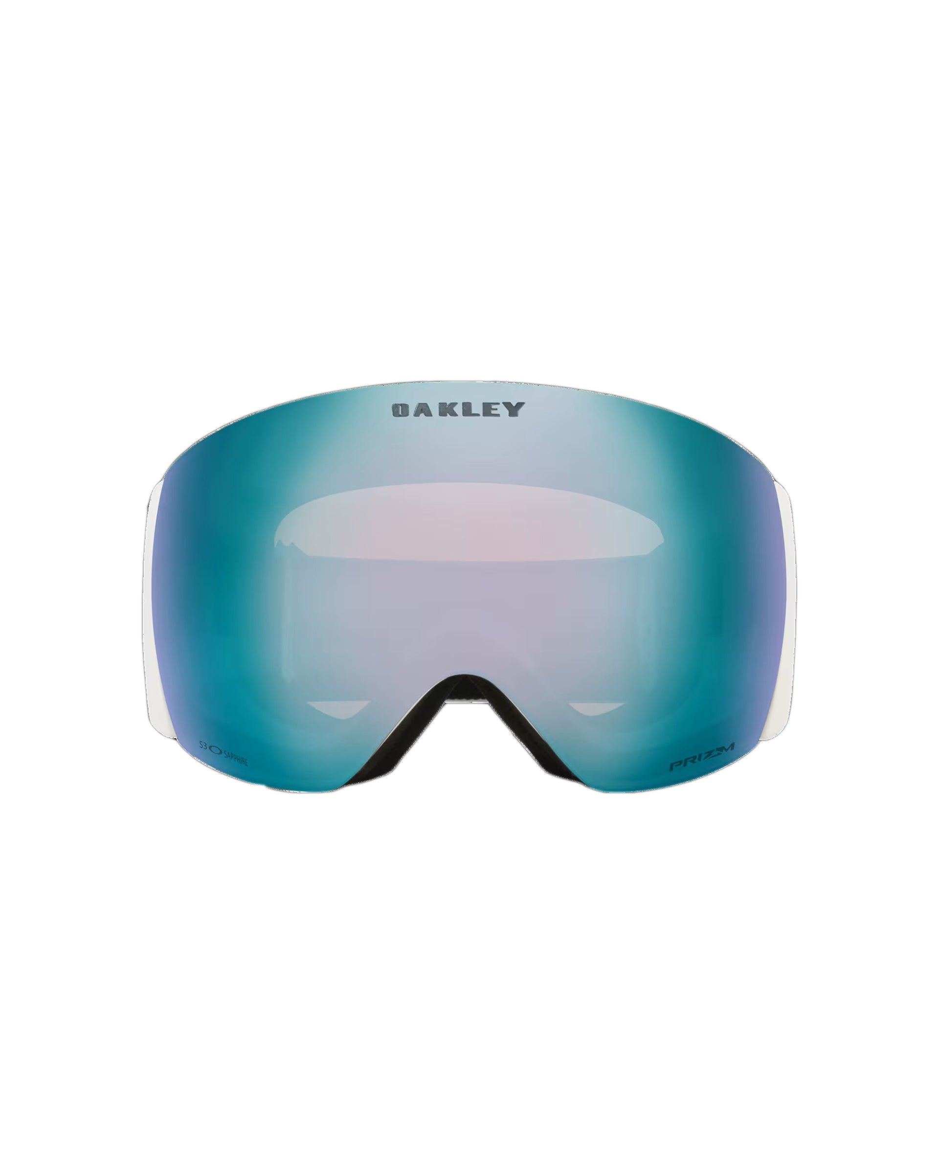 Oakley Flight Deck Pro L Snow Goggles - Prizm Snow Sapphire Iridium Lenses/Matte White Strap (Large)