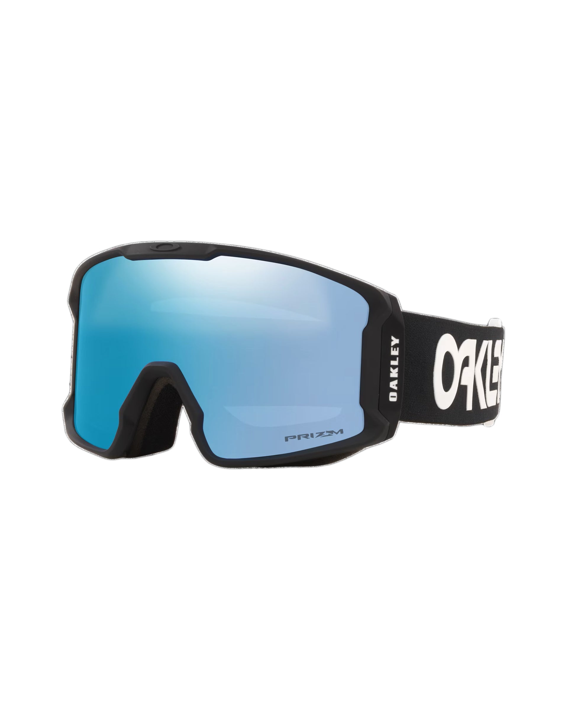 Oakley Line Miner L Factory Pilot Snow Goggles - Prizm Snow Sapphire Iridium Lenses/Factory Pilot Black Strap (Large)
