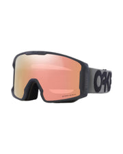 Oakley Line Miner L Snow Goggles -Prizm Rose Gold Iridium Lenses/Matte Forged Iron Strap (Large)