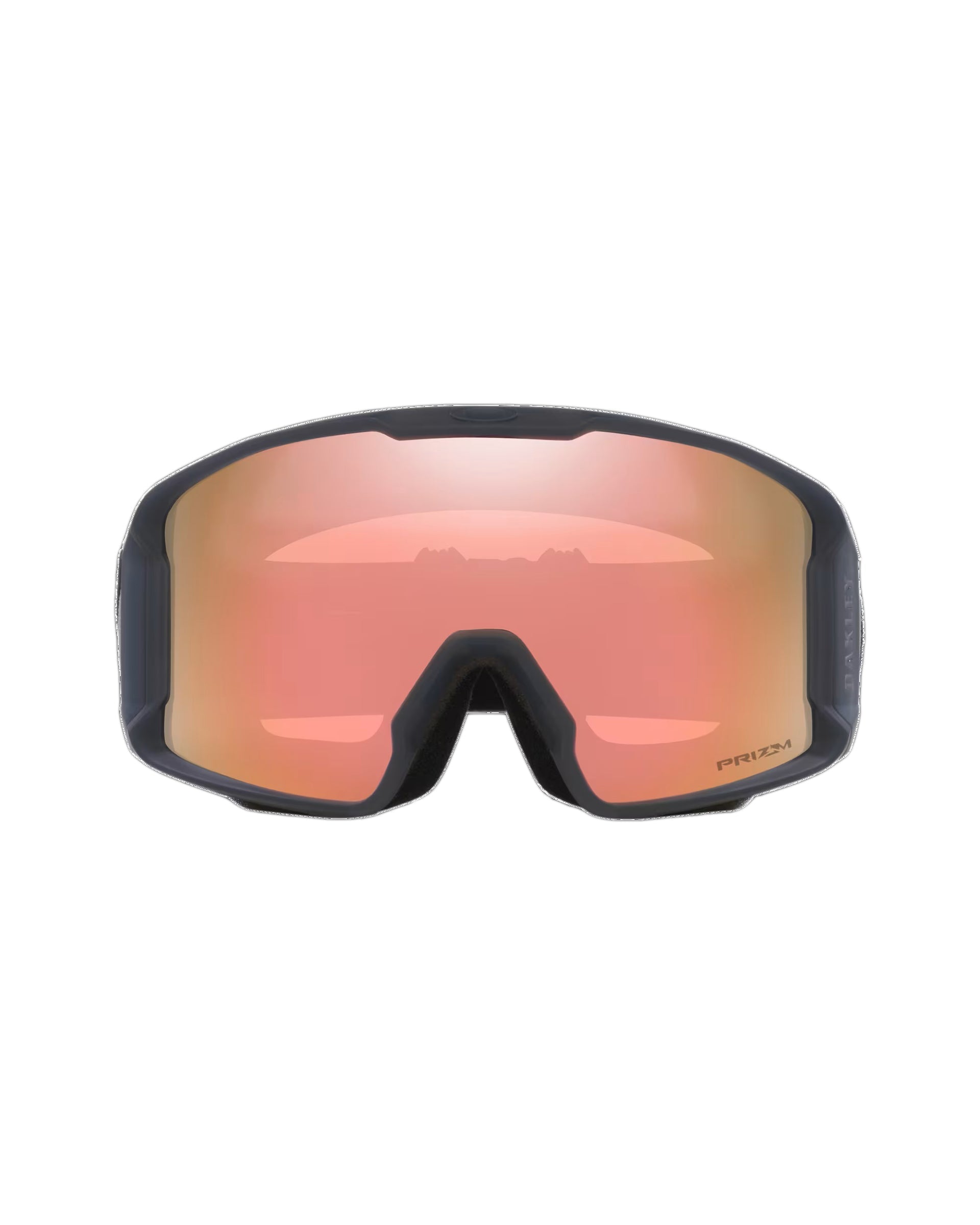 Oakley Line Miner L Snow Goggles -Prizm Rose Gold Iridium Lenses/Matte Forged Iron Strap (Large)