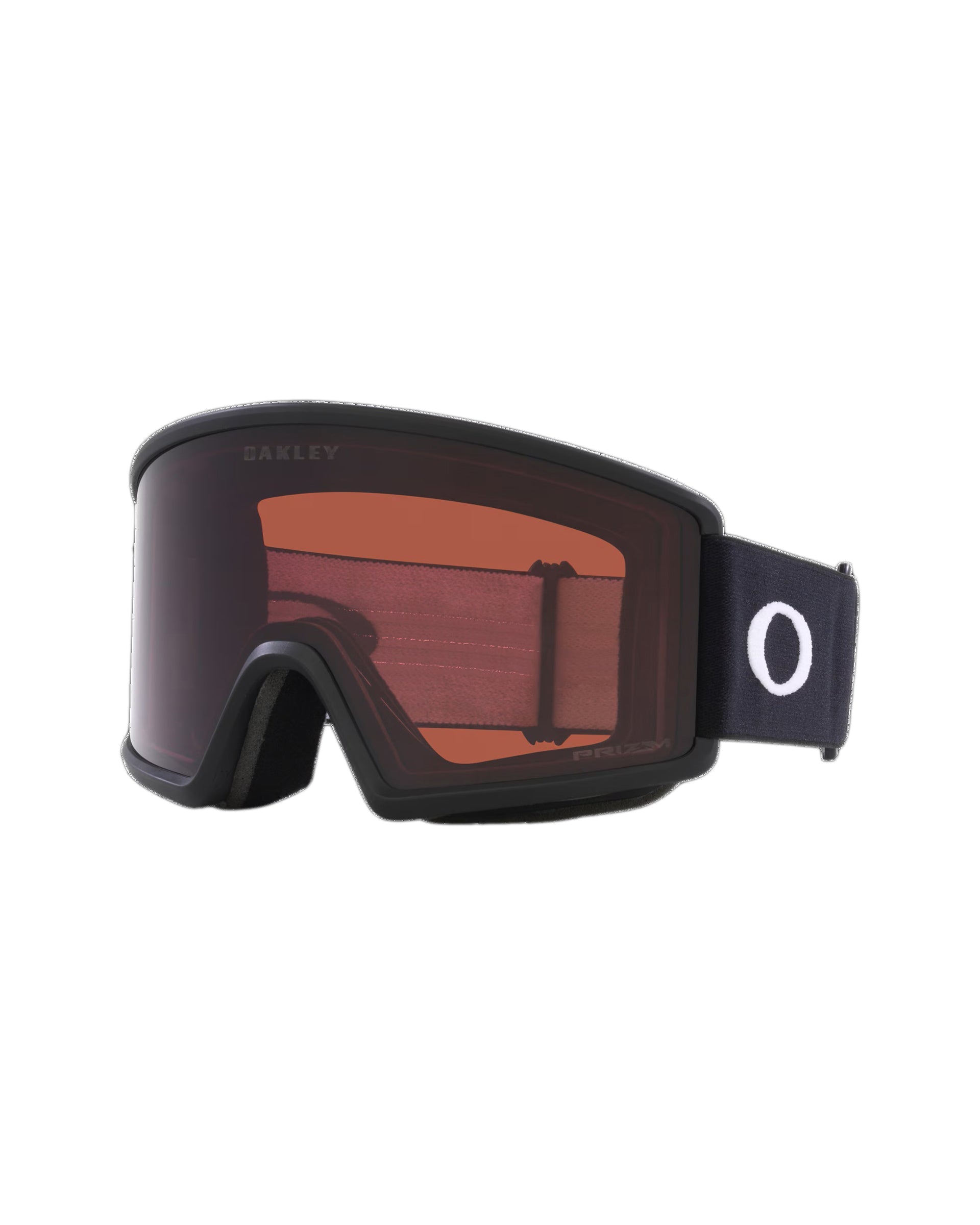 Oakley Target Line L Snow Goggles - Prizm Snow Dark Grey Lenses/Matte Black Strap
