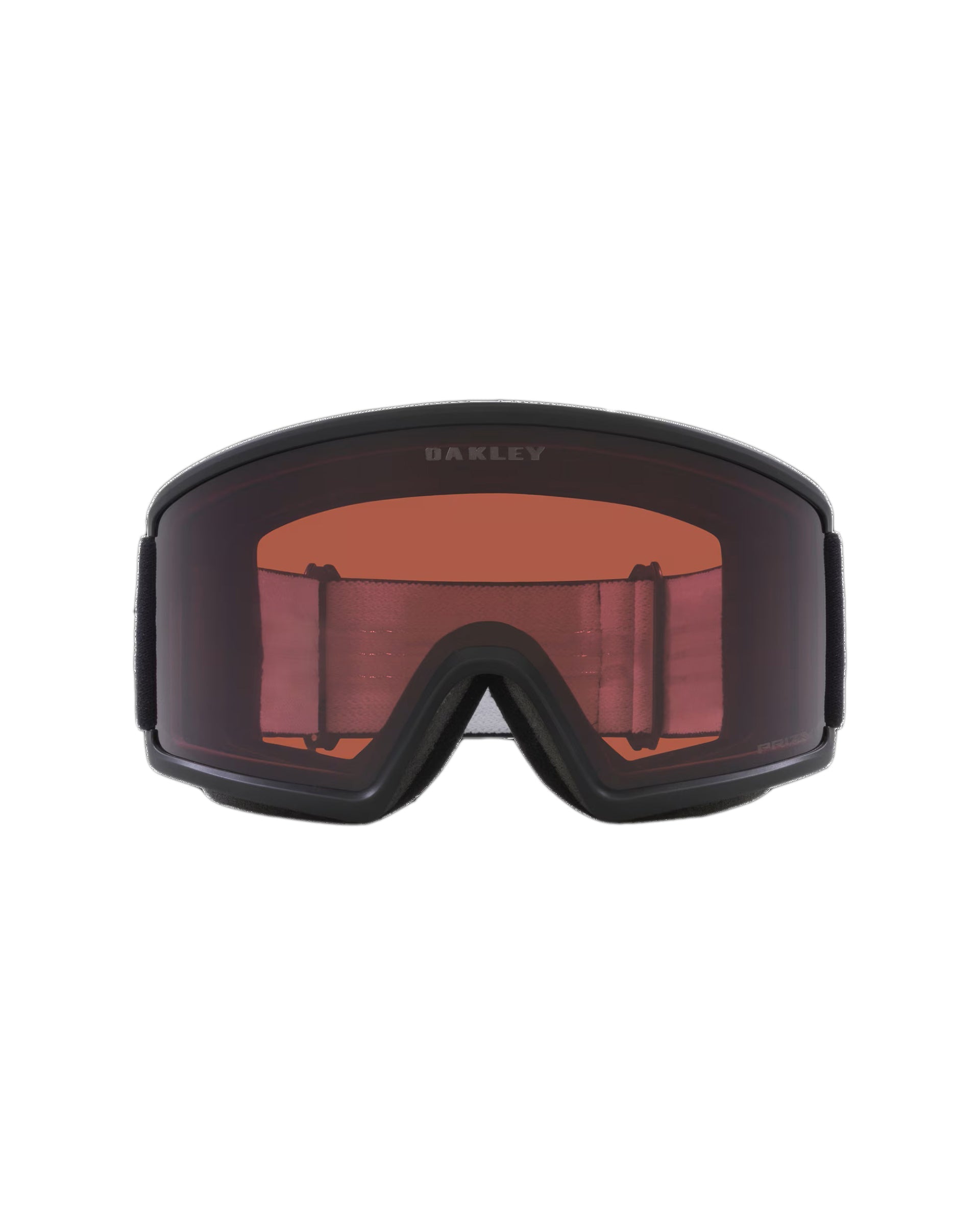 Oakley Target Line L Snow Goggles - Prizm Snow Dark Grey Lenses/Matte Black Strap