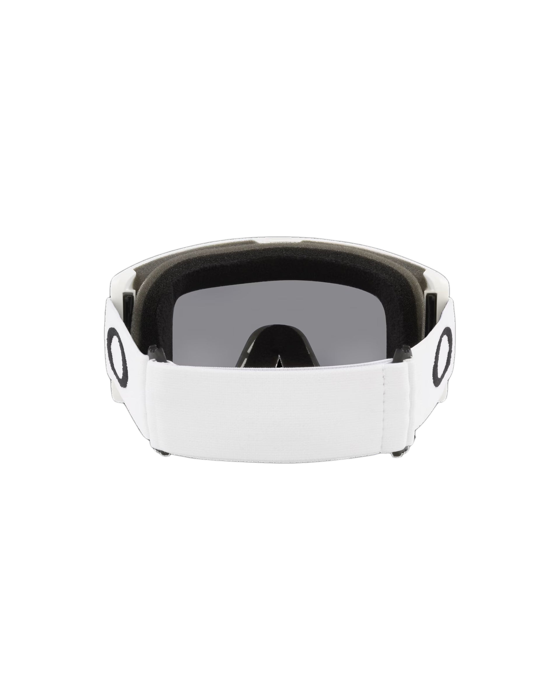 Oakley Target Line L Snow Goggles - Dark Grey Lenses/Matte White Strap (Large)