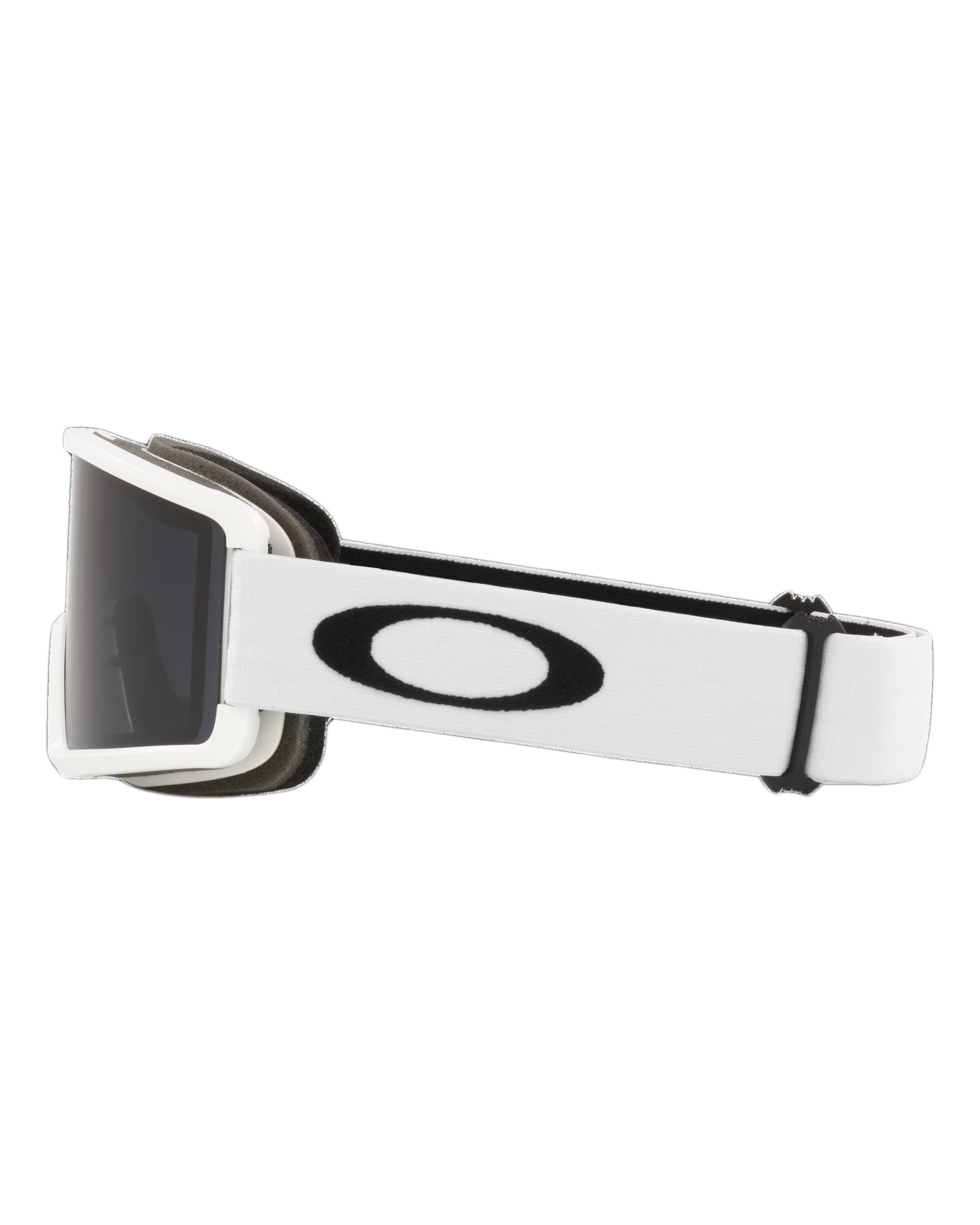 Oakley Target Line L Snow Goggles - Dark Grey Lenses/Matte White Strap (Large)