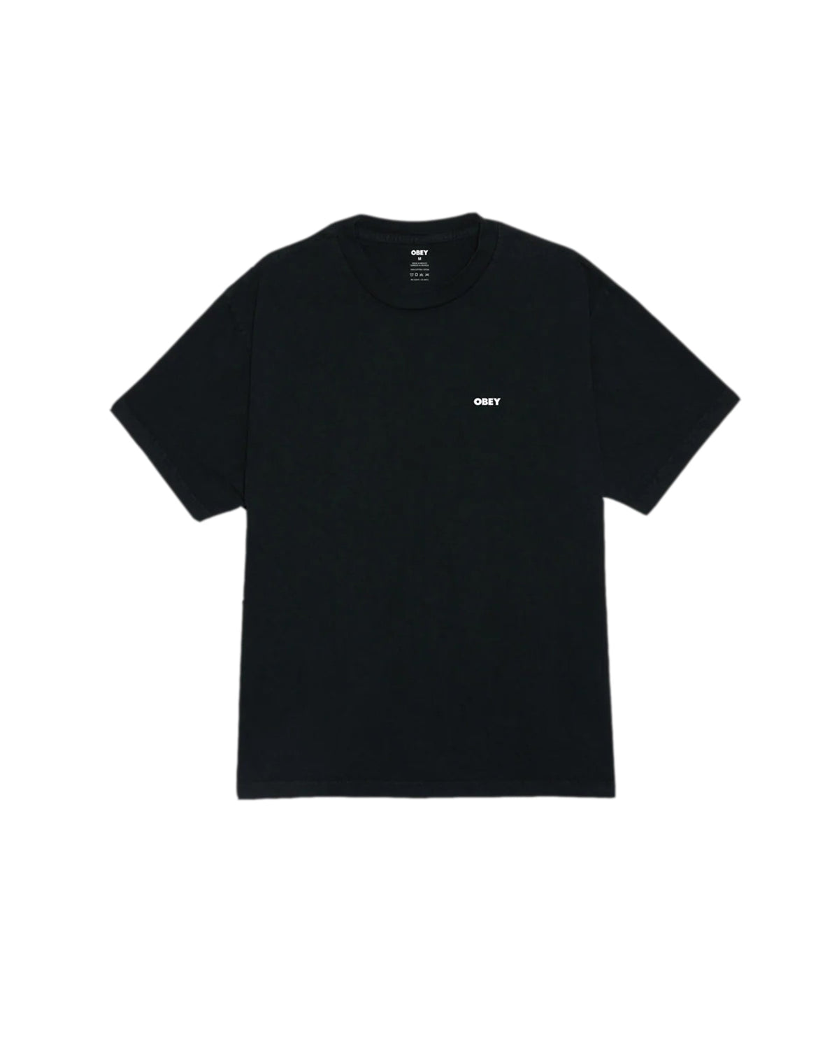 Obey Bold Icon Face Pigment Short Sleeve T-Shirt - Dusty Black