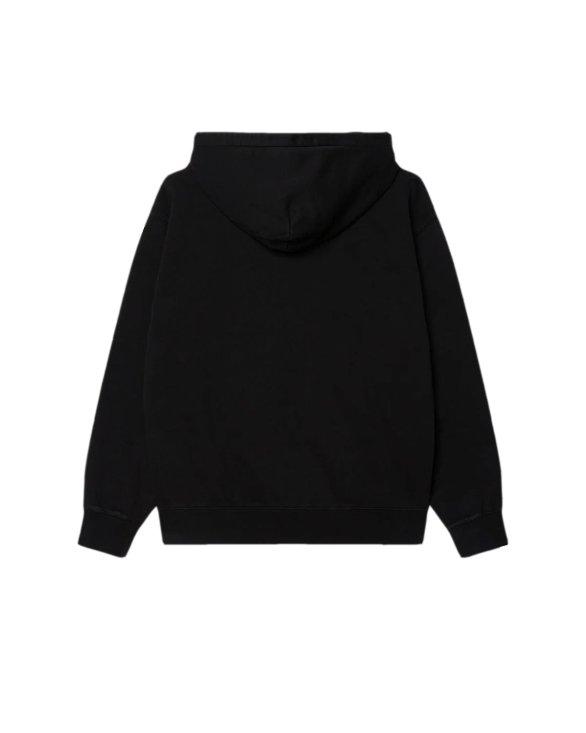 Obey Control Faded Zip Hoodie - Digital Black Faded Wash