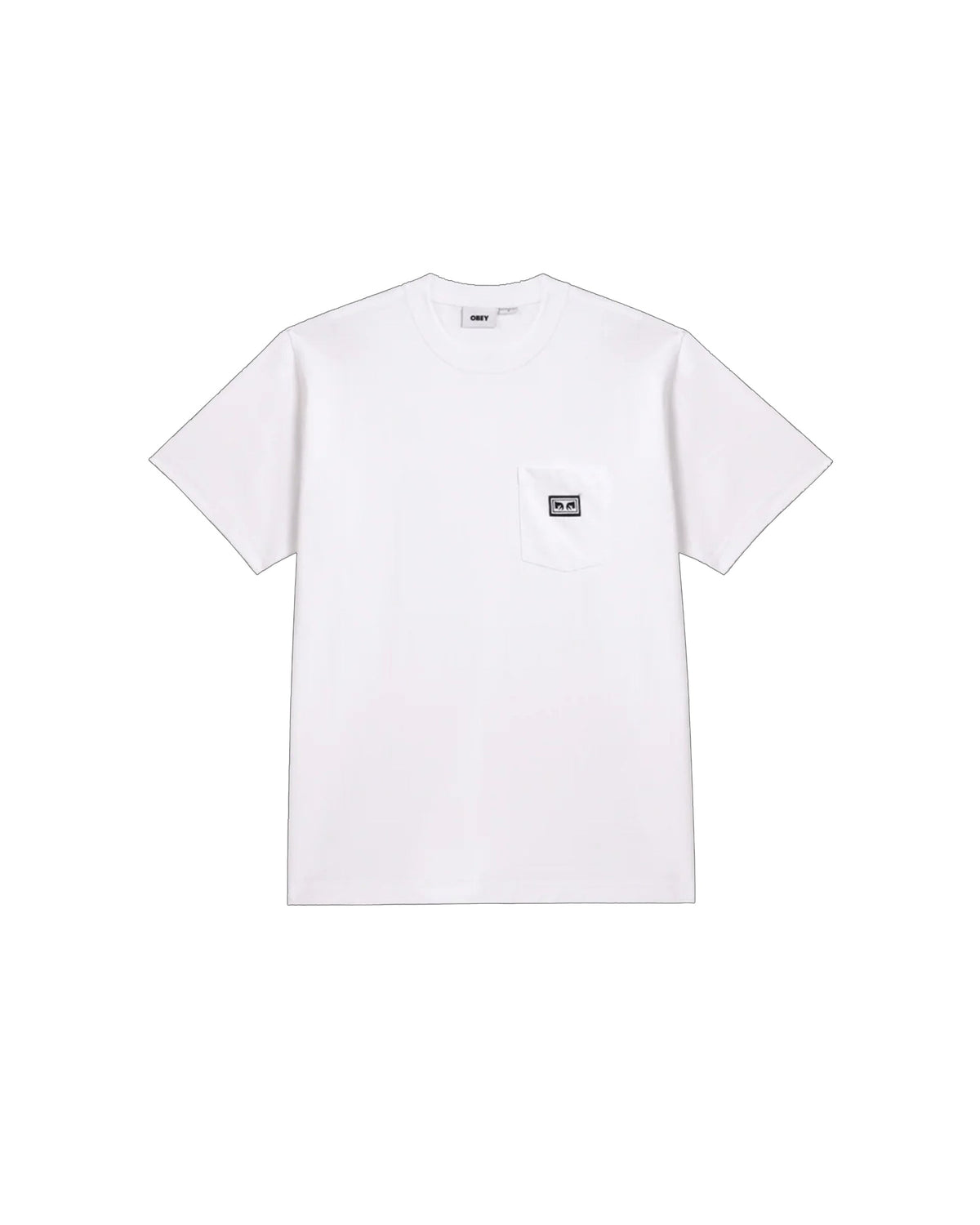 Obey EST. Works Eyes Pocket S/S T-Shirt - White
