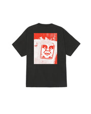 Obey Icon Photo Pigment Short Sleeve T-Shirt - Dusty Black