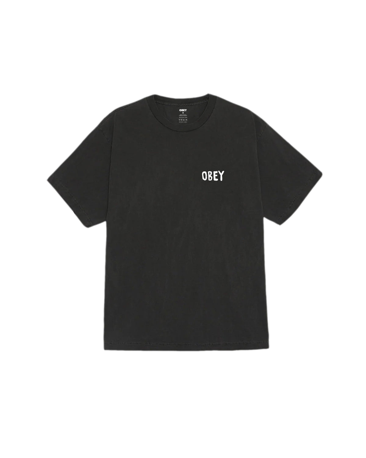Obey Icon Photo Pigment Short Sleeve T-Shirt - Dusty Black