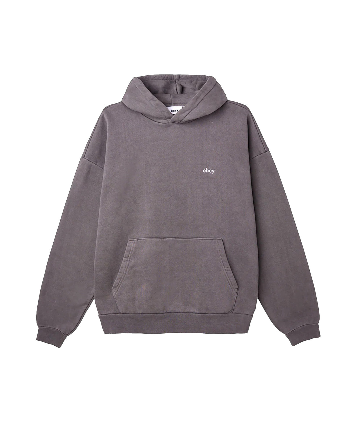 Obey Lowercase Pigment P/O Hoodie - Digital Black