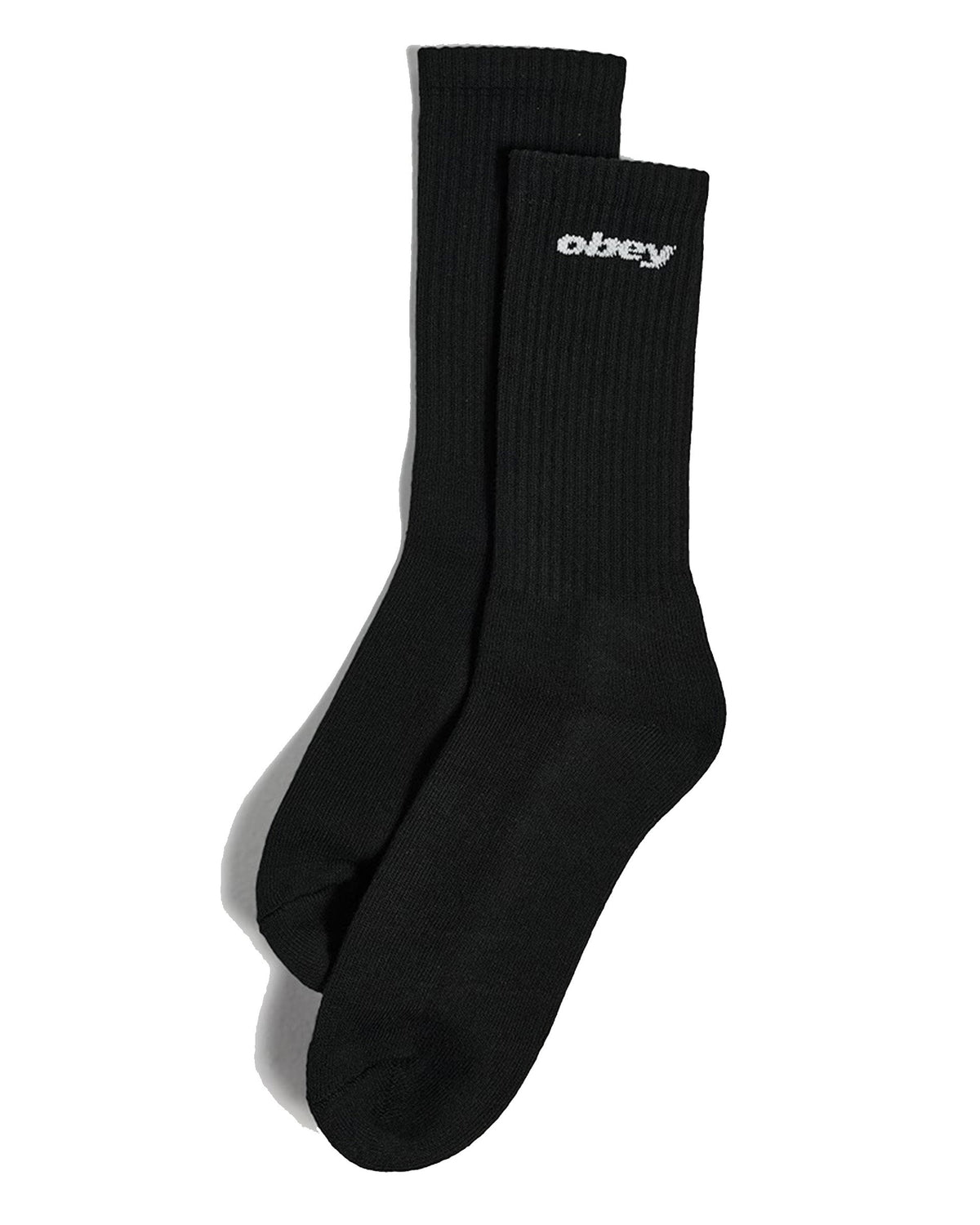 Obey Sports Logo Socks - Black