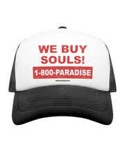 Paradise NYC We Buy Souls Trucker Hat - Black