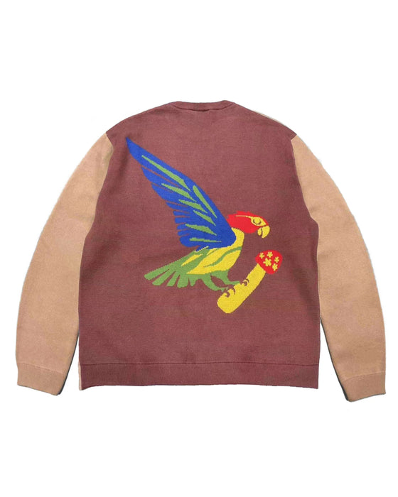 Parrot Two-Tone Sweater