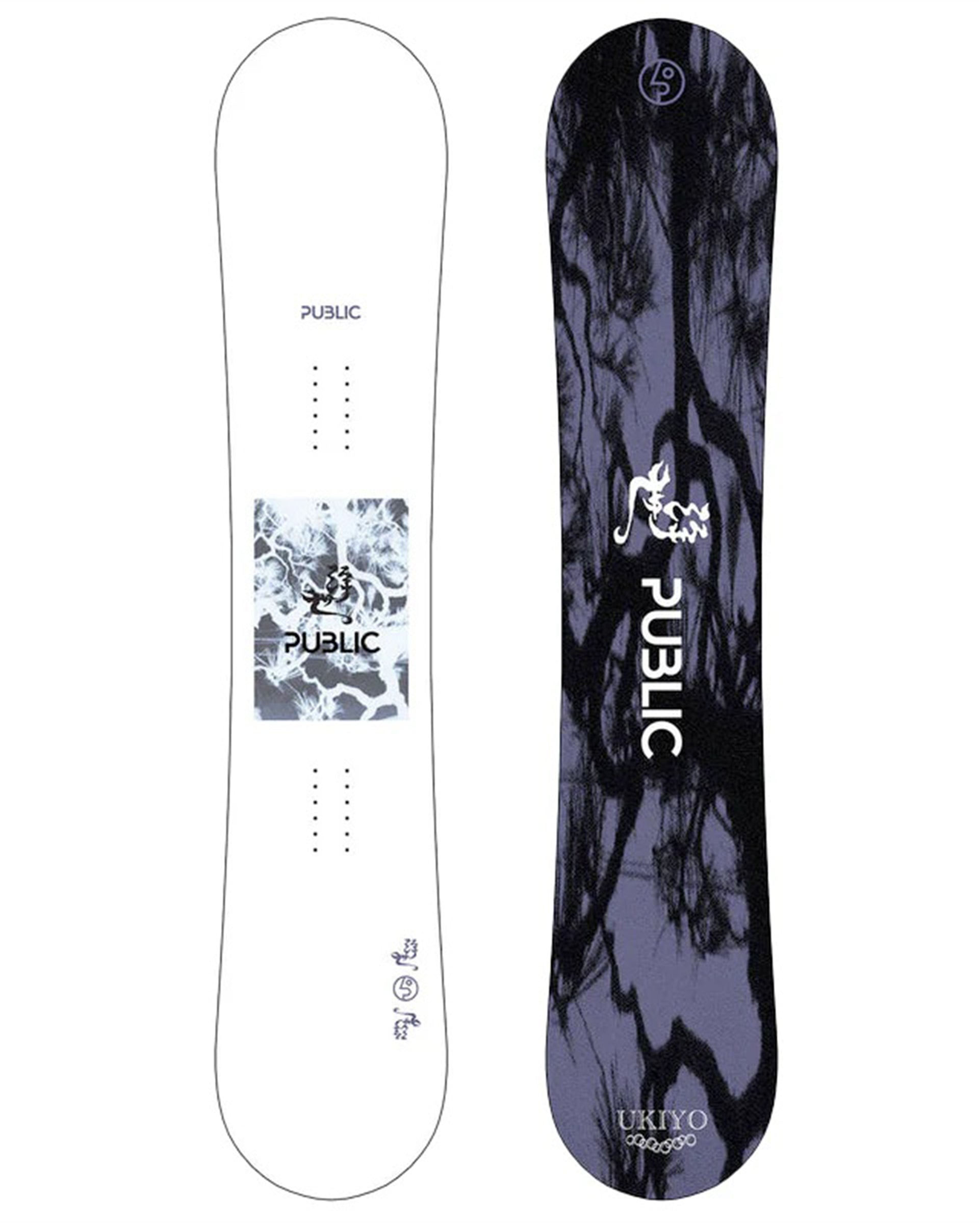 Public Snowboards General Public x Ukiyo Snowboard 153cm