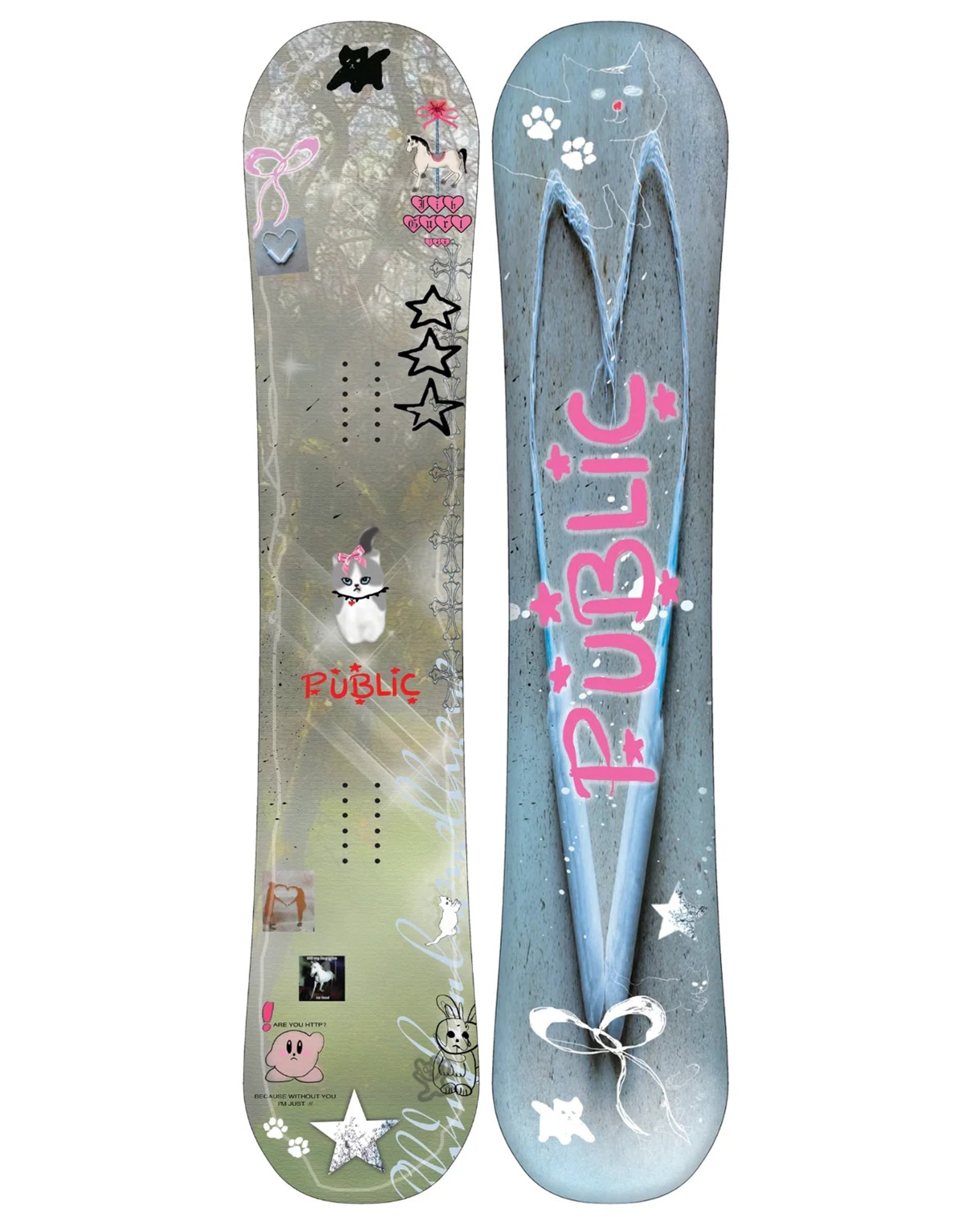 Public Snowboards JibGurl Snowboard 148cm