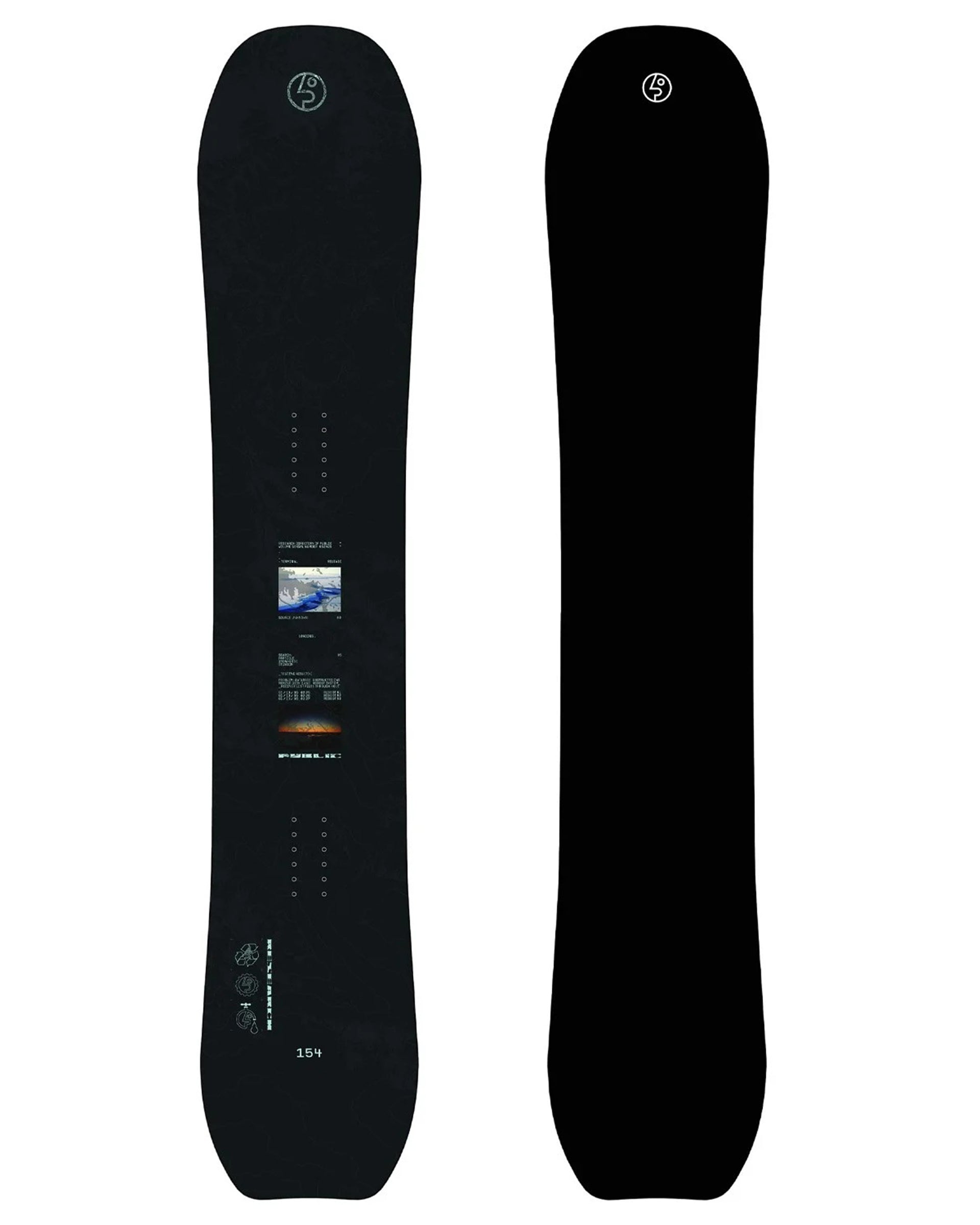 Public Snowboards Research Snowboard 154cm
