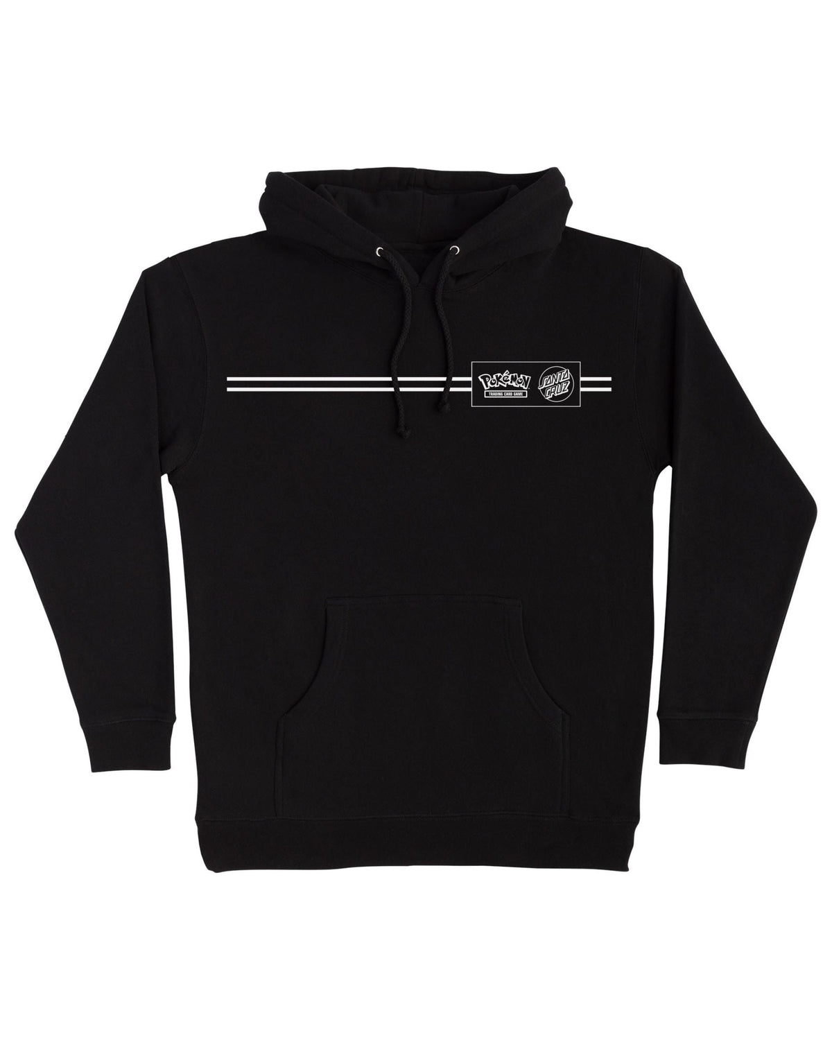 Pokémon Energy Dot Pullover Hooded Midweight Sweatshirt - Black