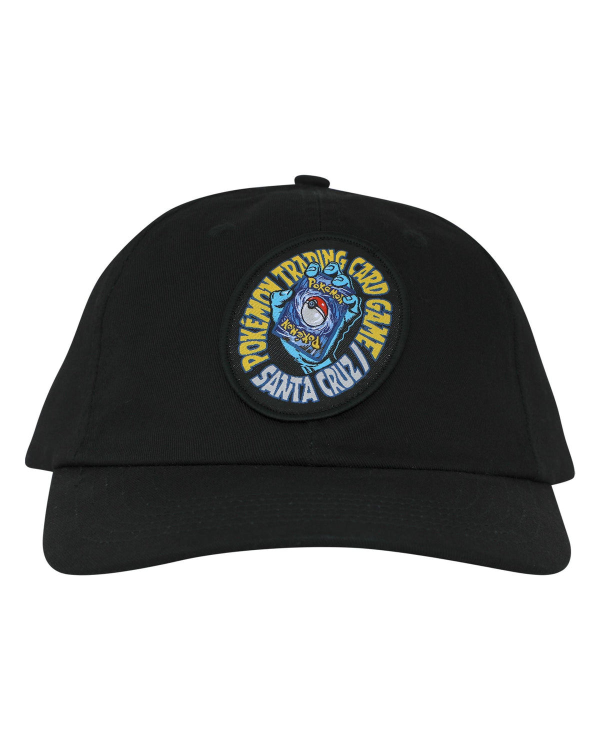 Santa Cruz x Pokémon TCG Hand Snapback Unstructured Hat - Black