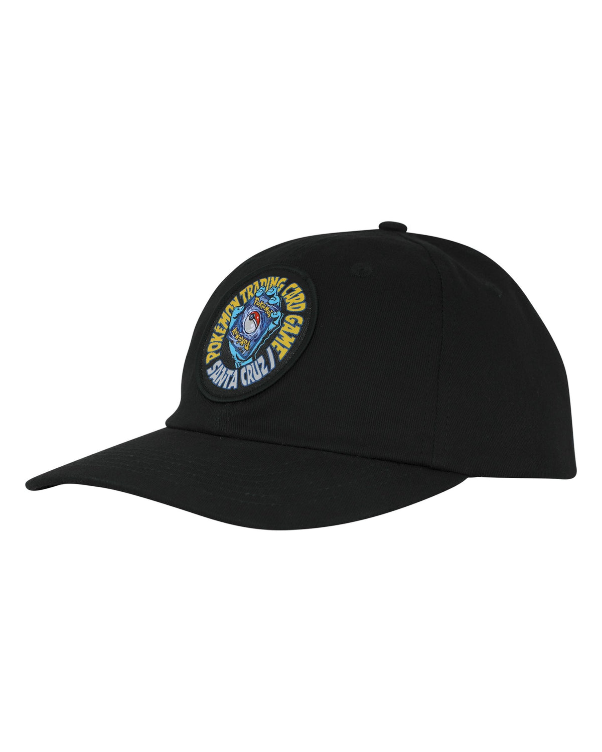 Santa Cruz x Pokémon TCG Hand Snapback Unstructured Hat - Black