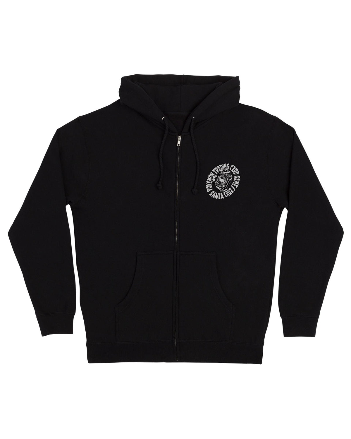 Pokémon TCG Hand Zip Hooded Heavyweight Sweatshirt - Black
