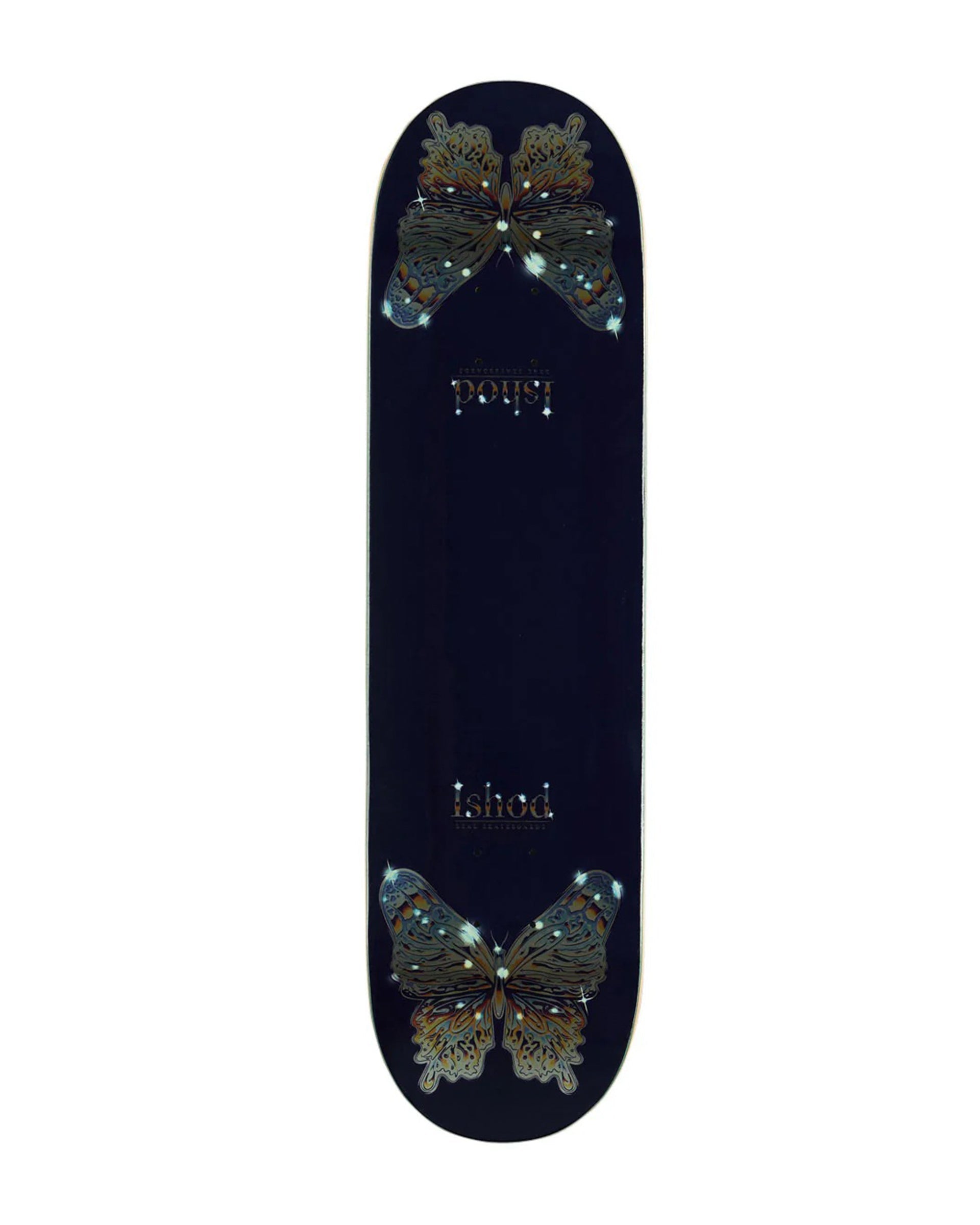 Real Skateboards Ishod Wair Mariposa Chrome Redux Twin Tail 8.25" Deck