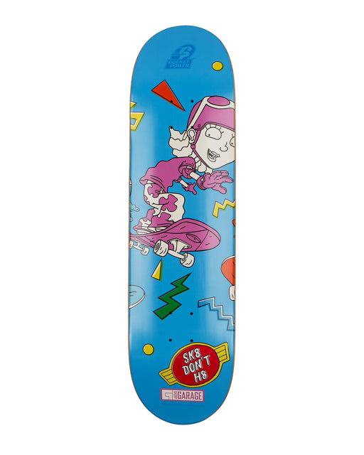 Rocket Power x Jack's Garage Skate Deck - Blue