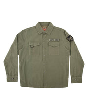 Santa Cruz Stranger Things Crawl Military Jacket - Army