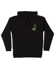 Santa Cruz Stranger Things Demogorgon Dot Pullover Hoodie - Black