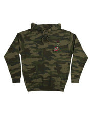 Santa Cruz Stranger Things Demogorgon Dot Pullover Hoodie - Forest Army