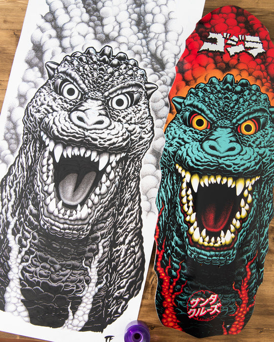 Santa Cruz Godzilla Destroyer 11" Deck