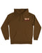 Santa Cruz Men's Godzilla Hand Pullover Hoodie - Brown