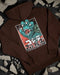 Santa Cruz Men's Godzilla Hand Pullover Hoodie - Brown