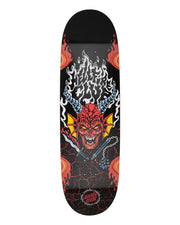 Santa Cruz Stranger Things Hellfire Club Flames 9" Deck