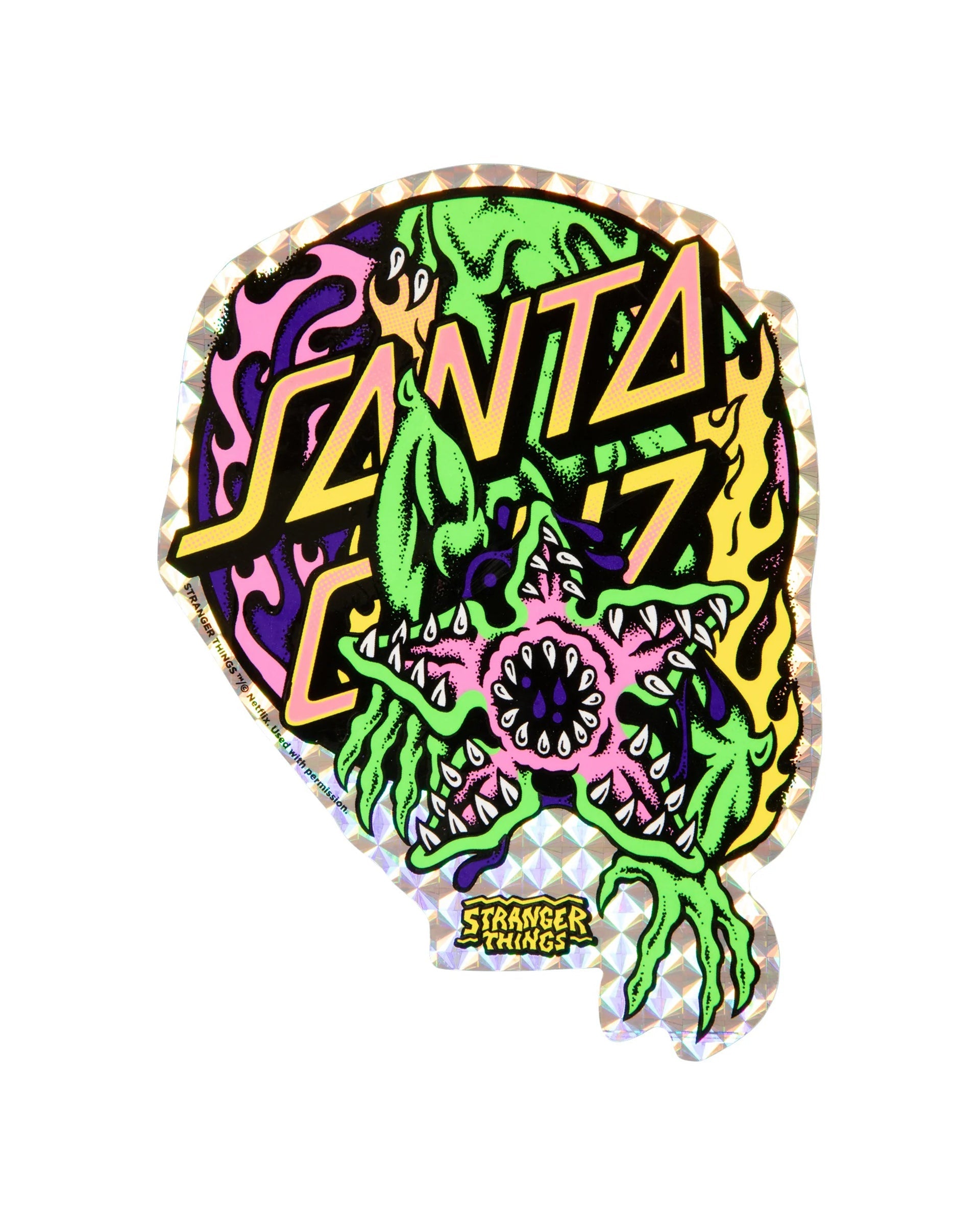 Santa Cruz Stranger Things Salba Demogorgon 10.3" x 31.1" Deck