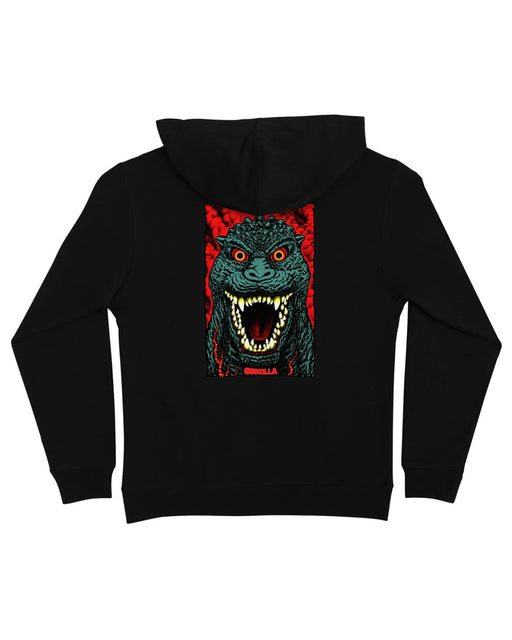 Santa Cruz Youth (8-16) Godzilla Destroyer Pullover Hoodie - Black