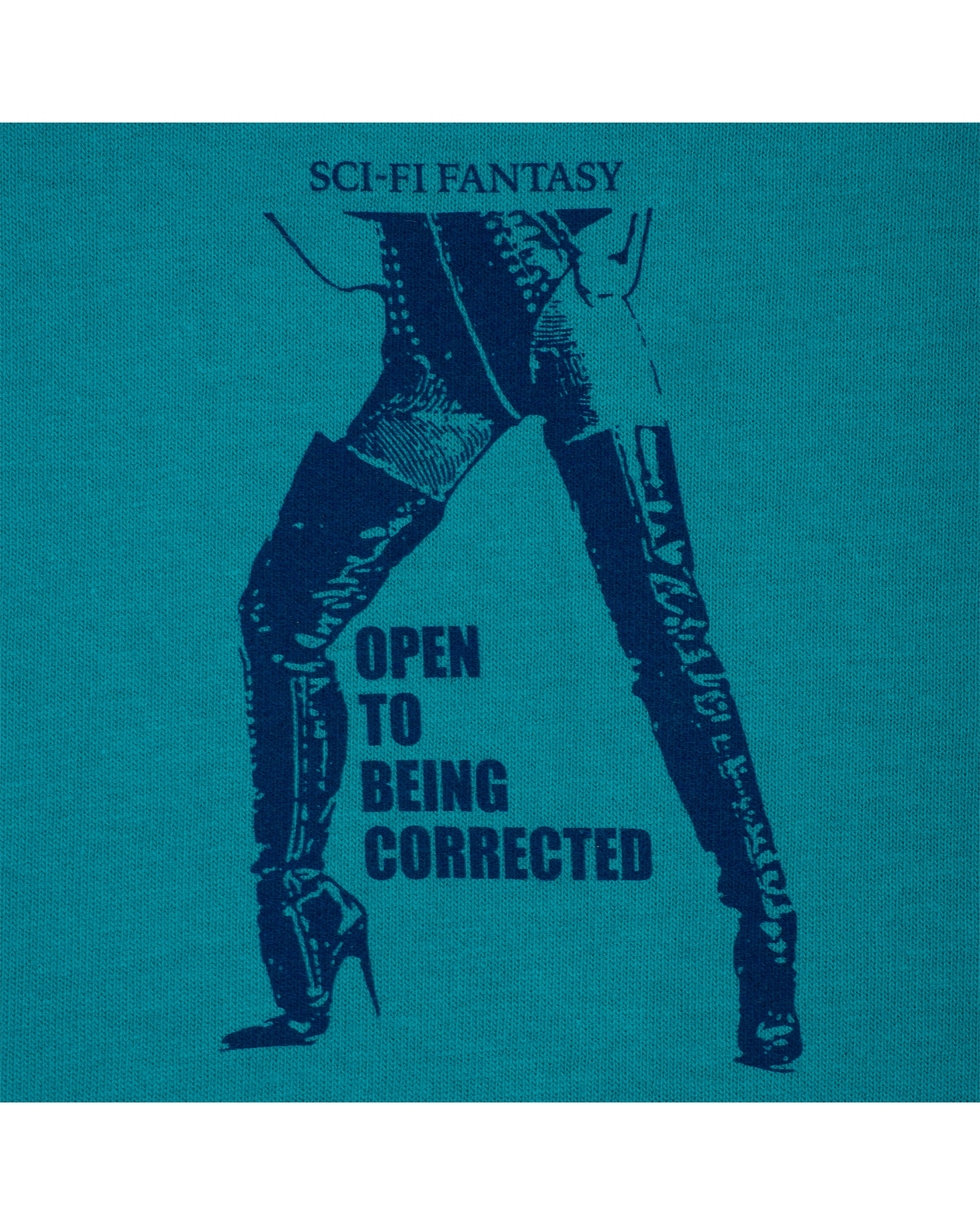 Sci-Fi Fantasy Open To Being Corrected S/S T-Shirt