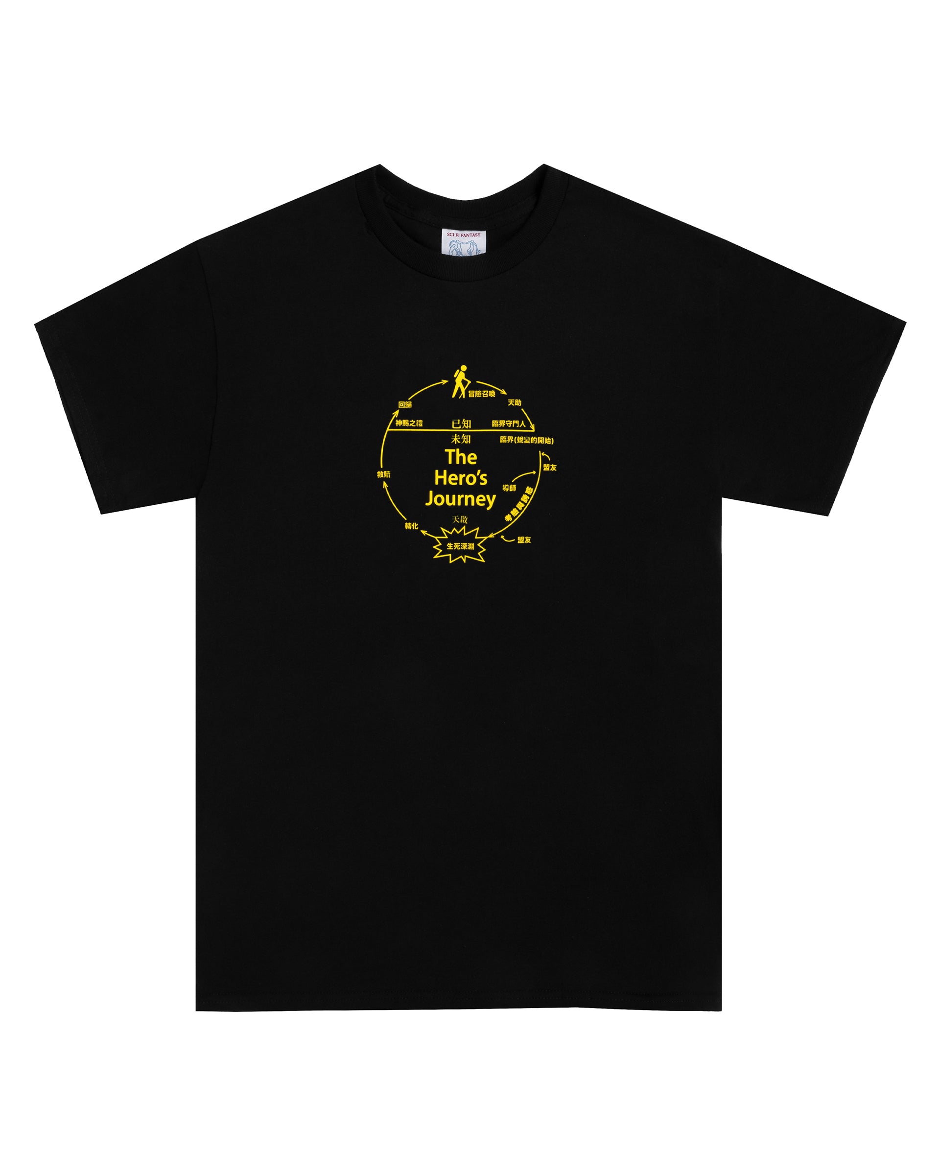 Sci-Fi Fantasy The Hero's Journey S/S T-Shirt