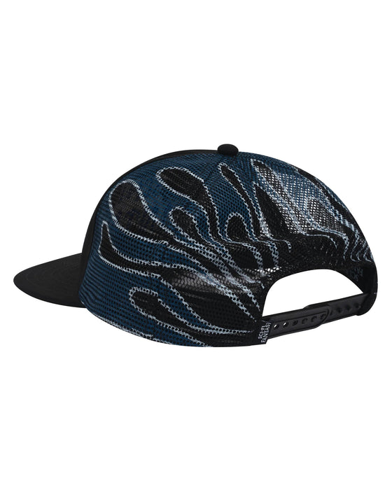 Sci-Fi Fantasy Biker Logo Hat - Black