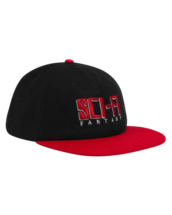 Sci-Fi Fantasy Display Hat - Black/Red