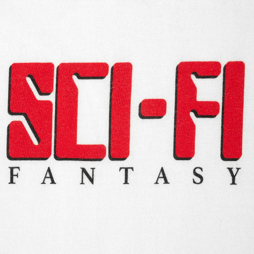 Sci-Fi Fantasy Display Short Sleeve T-Shirt - White