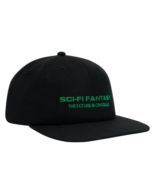 Sci-Fi Fantasy Future Is Cancelled Hat - Black