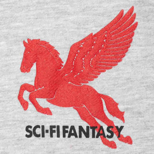 Sci-Fi Fantasy Pegasus Crewneck Sweatshirt - Grey