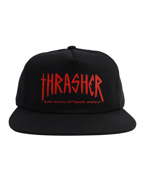 Thrasher Magazine x Toy Machine Scratch Snapback Hat